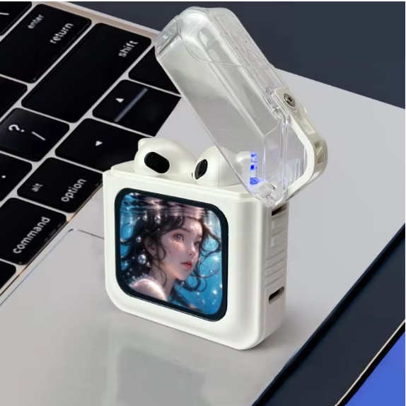 Smart Headphones With LCD Display