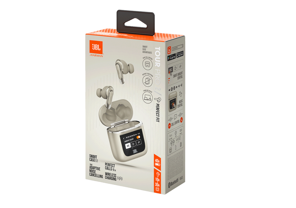 JBL TOUR PRO 2 – TRUE NOISE CANCELLING EARBUDS WITH TOUCH DISPLAY
